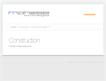 Tablet Screenshot of mphasetech.com